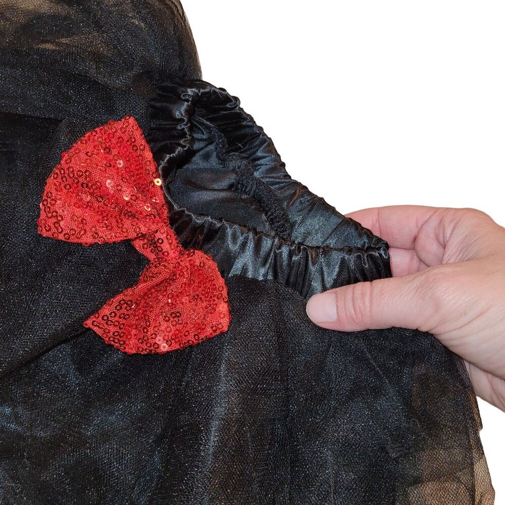 Baby 12-24 Month Ladybug Halloween Costume 4pc Tutu Leg Warmers Headband EUC - Picture 5 of 6